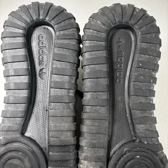 Adidas Tubular X Camo Men's Shoes B25700 Camo Black/Dark Brown/Oak - Size 10 - Picture 9 of 13